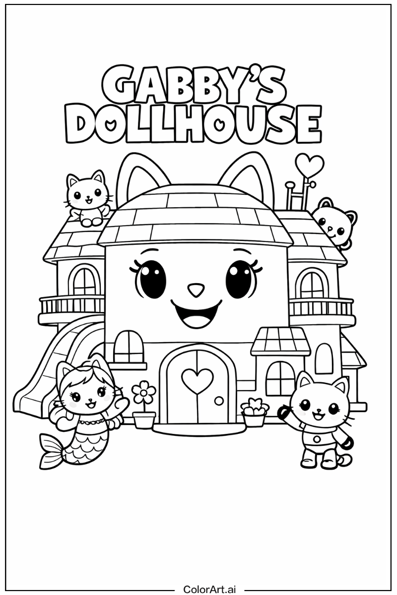 Happy gabby's dollhouse 1