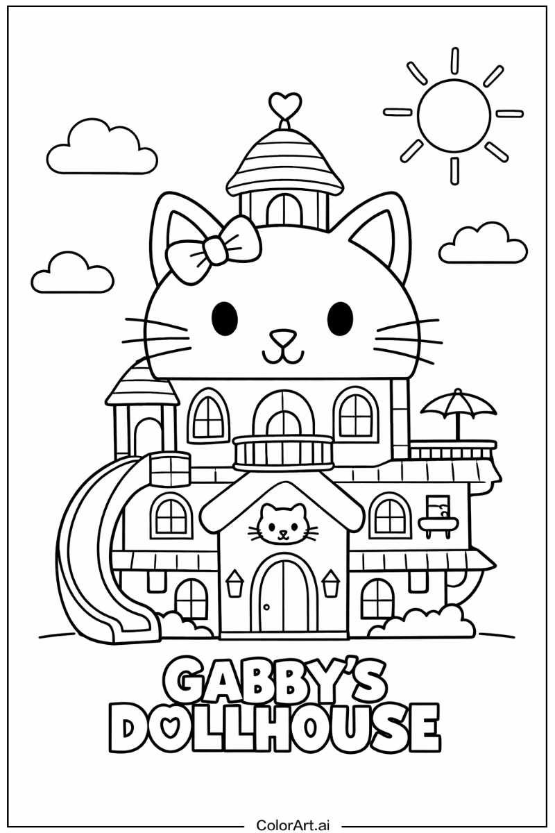 gabby's dollhouse Under the Sun 3