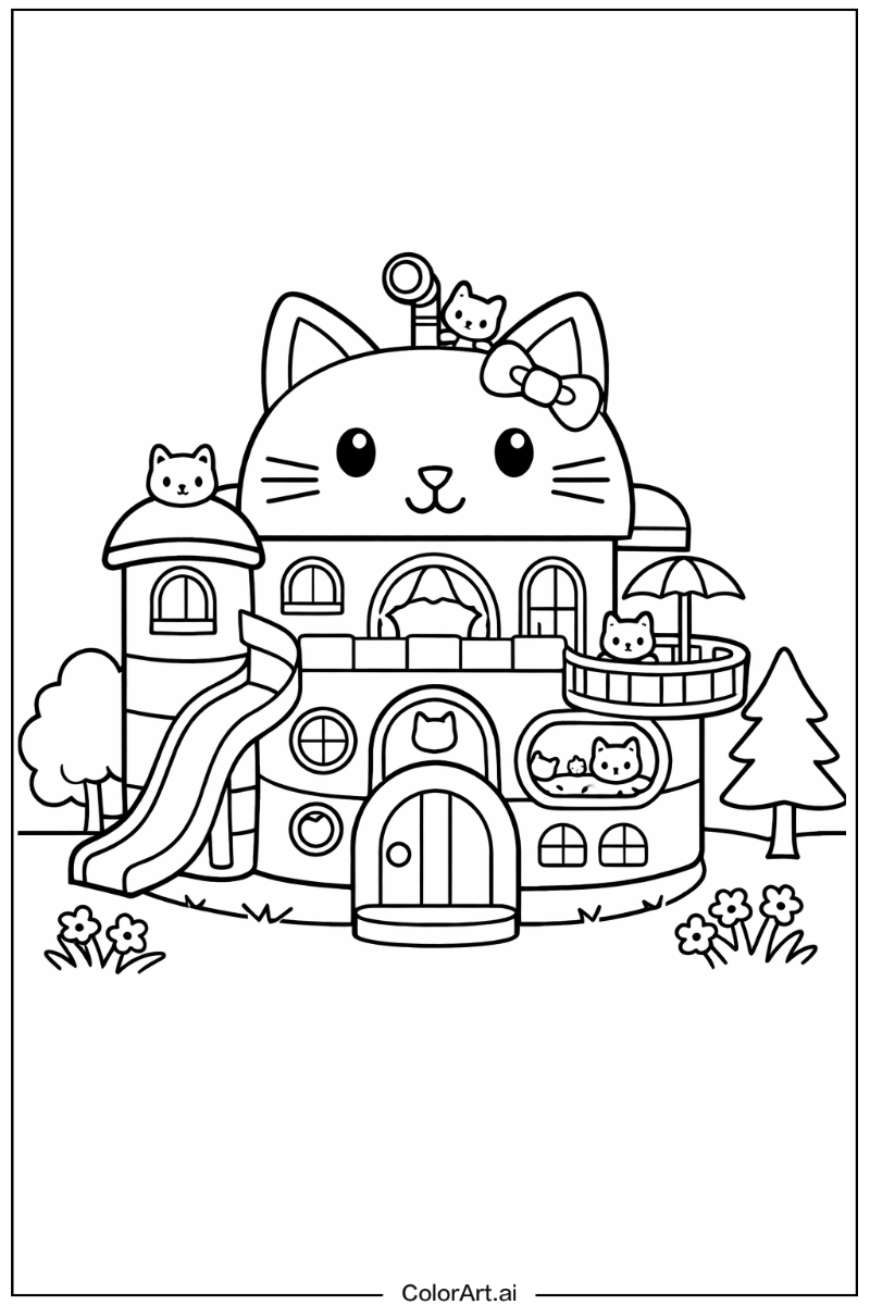 gabby's dollhouse in Nature 3