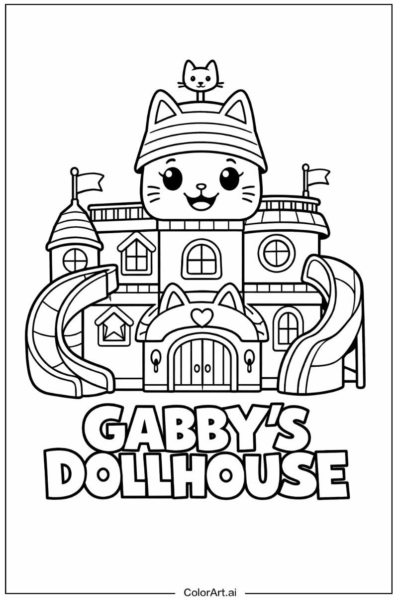 Smiling gabby's dollhouse 3