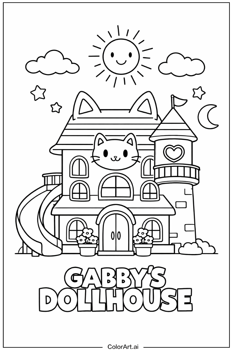 gabby's dollhouse Under the Sun 4