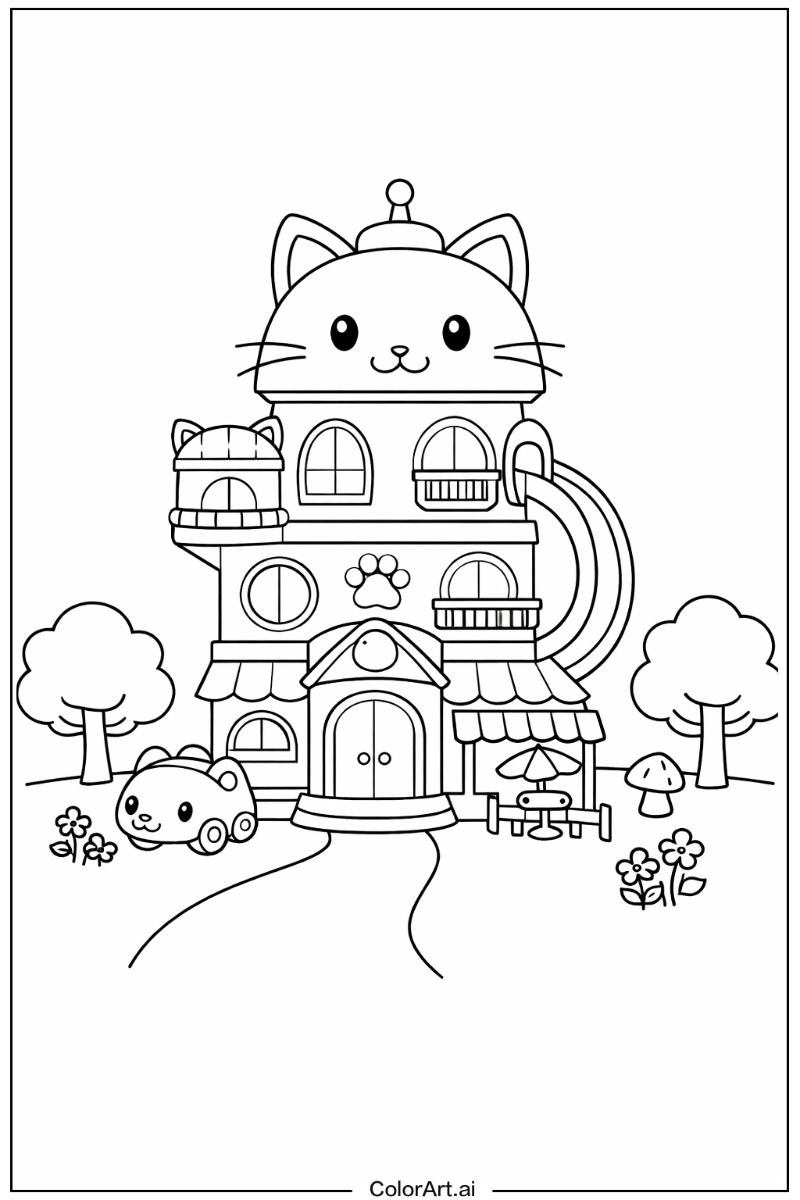 gabby's dollhouse in Nature 4