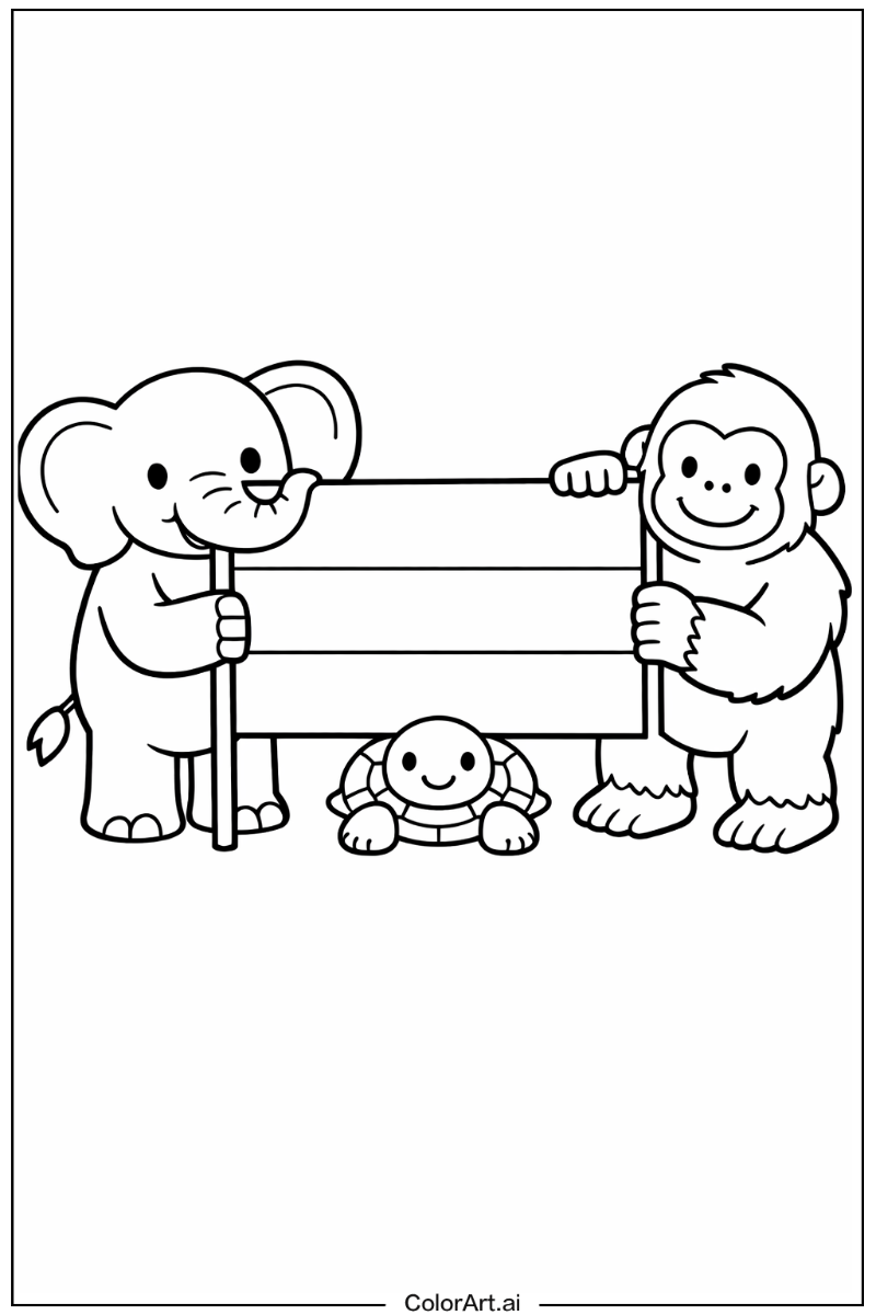 gabon flag with Friends 2