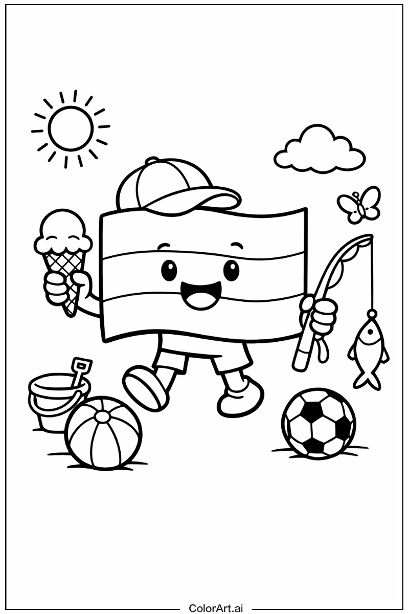 gabon flag Having Fun 2