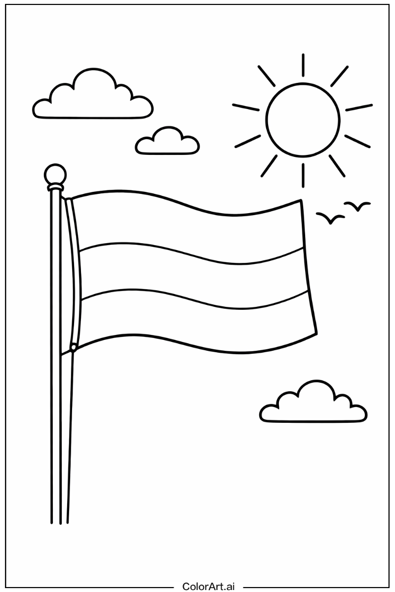 gabon flag Under the Sun 1