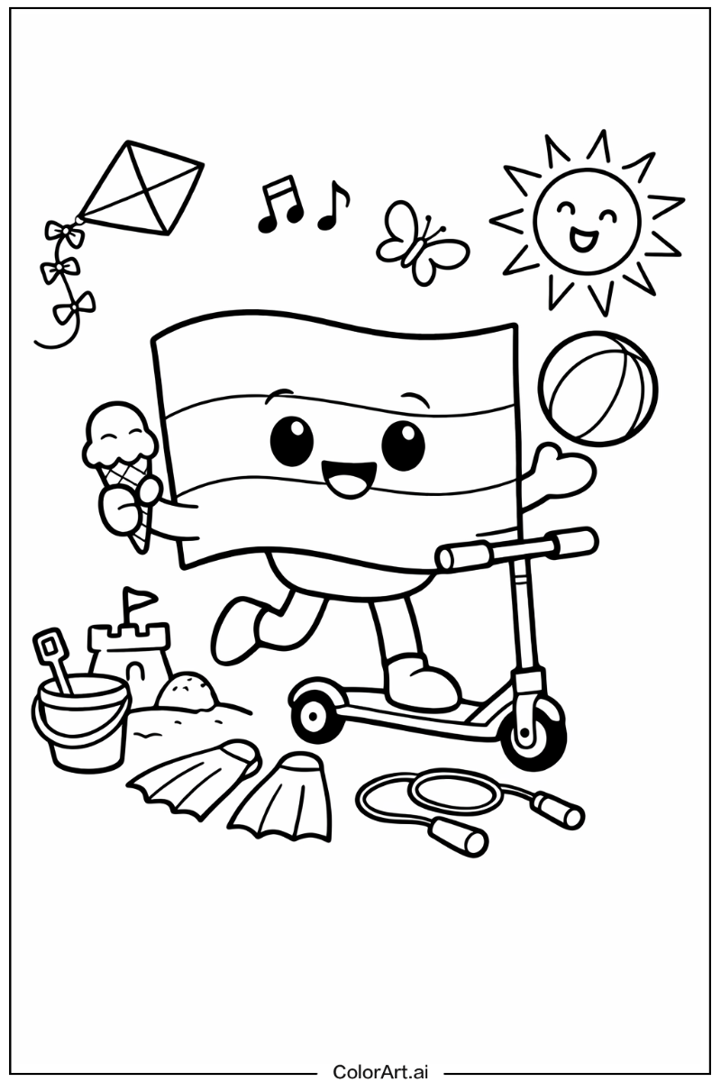 gabon flag Having Fun 1