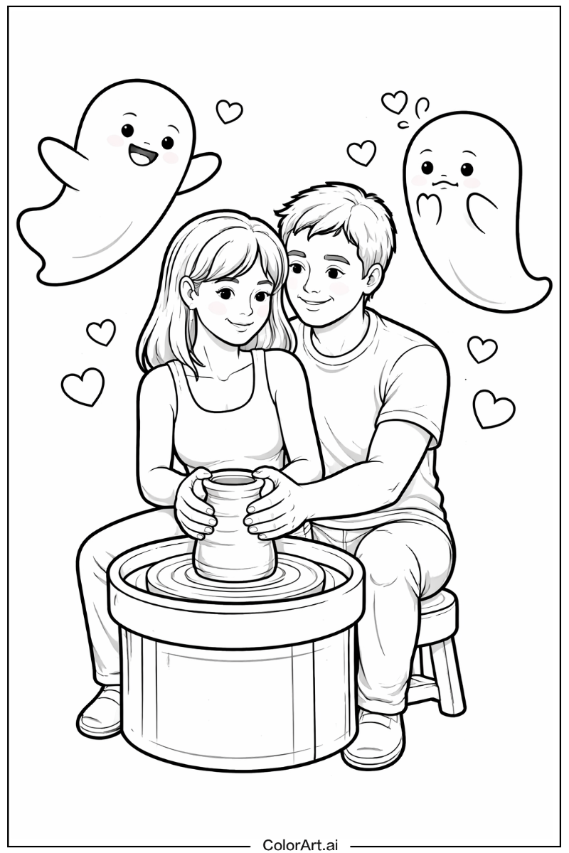 Ghost with Classic ghost Theme