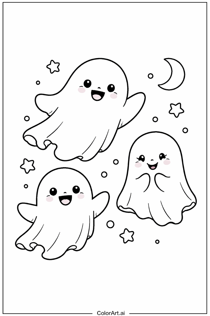 Ghost hovering Ghost Scene