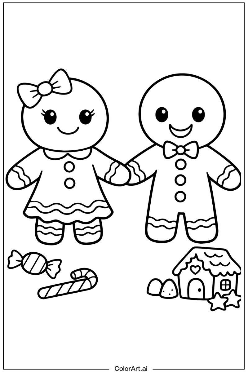 Gingerbread girl Gingerbread man Design