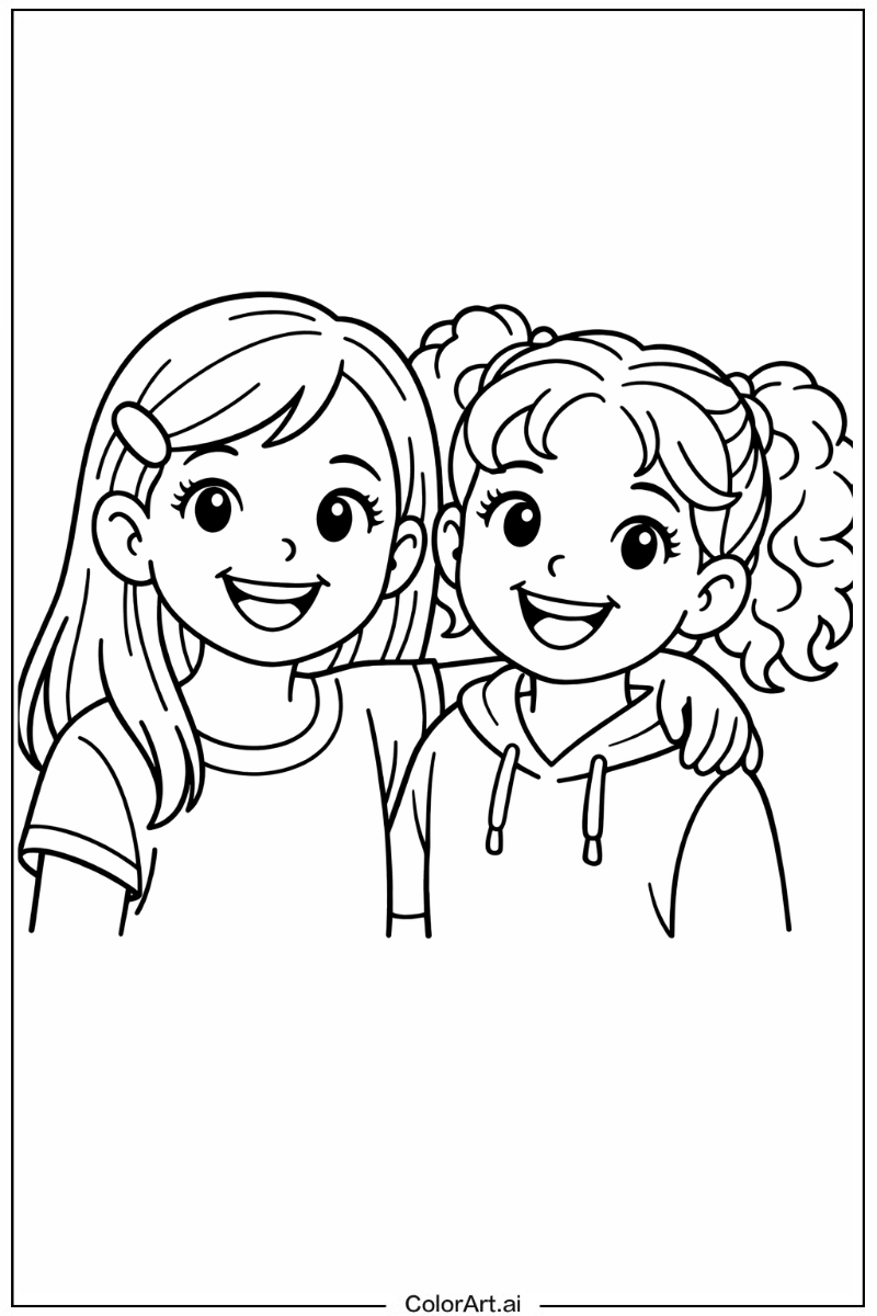 Happy Girls Portrait 4