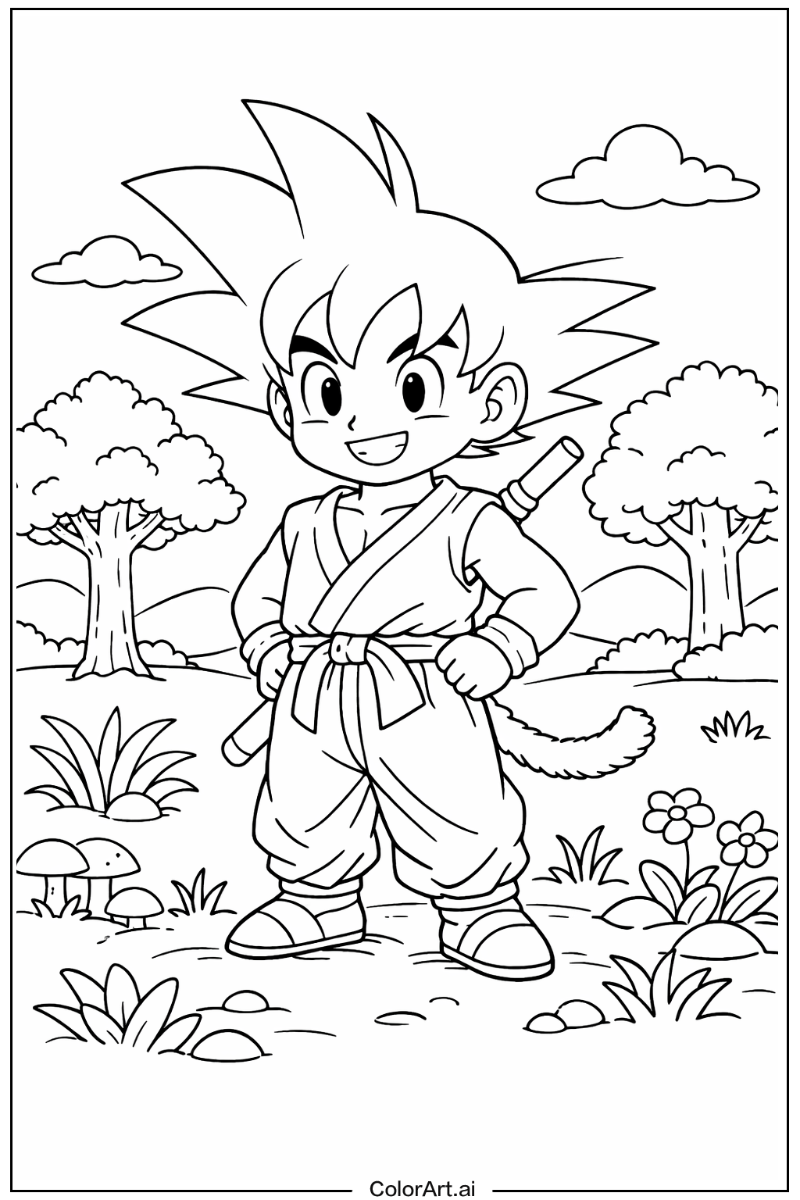 goku in Nature 2