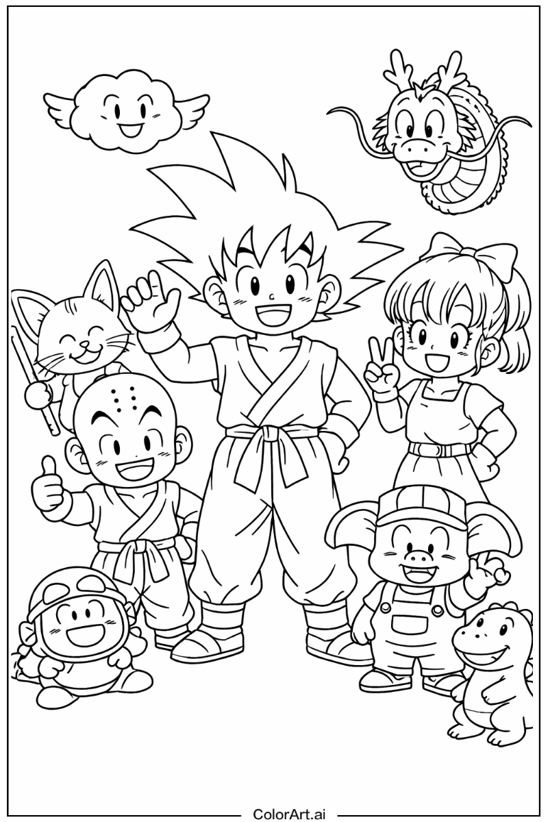 goku with Friends 3