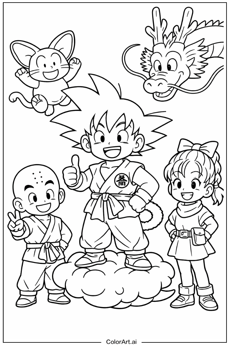 goku with Friends 4