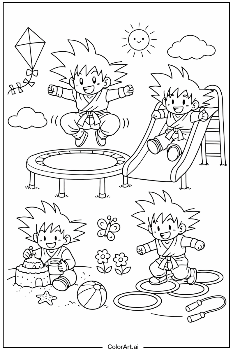 goku Having Fun 4