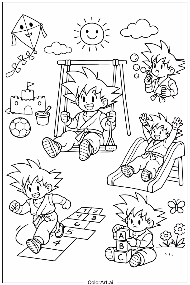 goku Having Fun 6