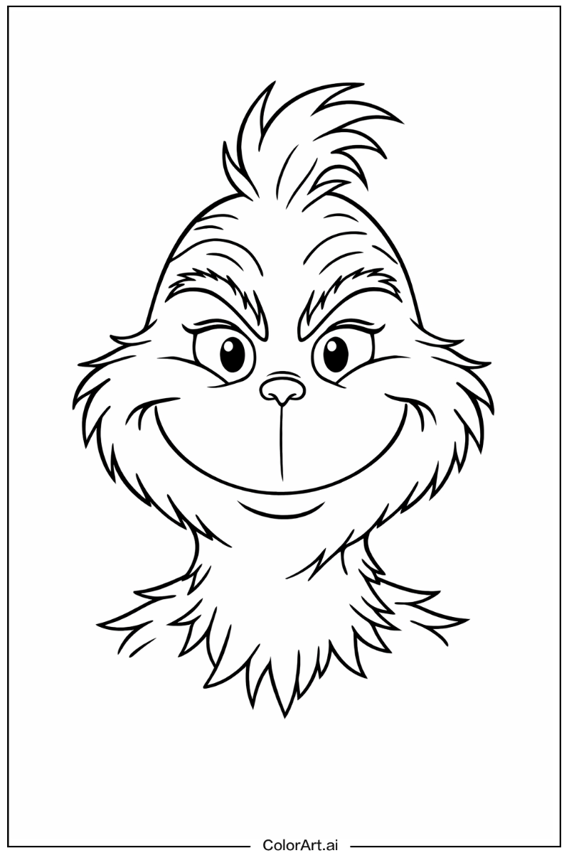 Happy Grinch Portrait 2