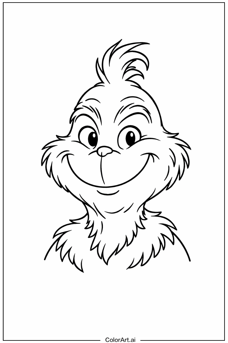 Happy Grinch Portrait