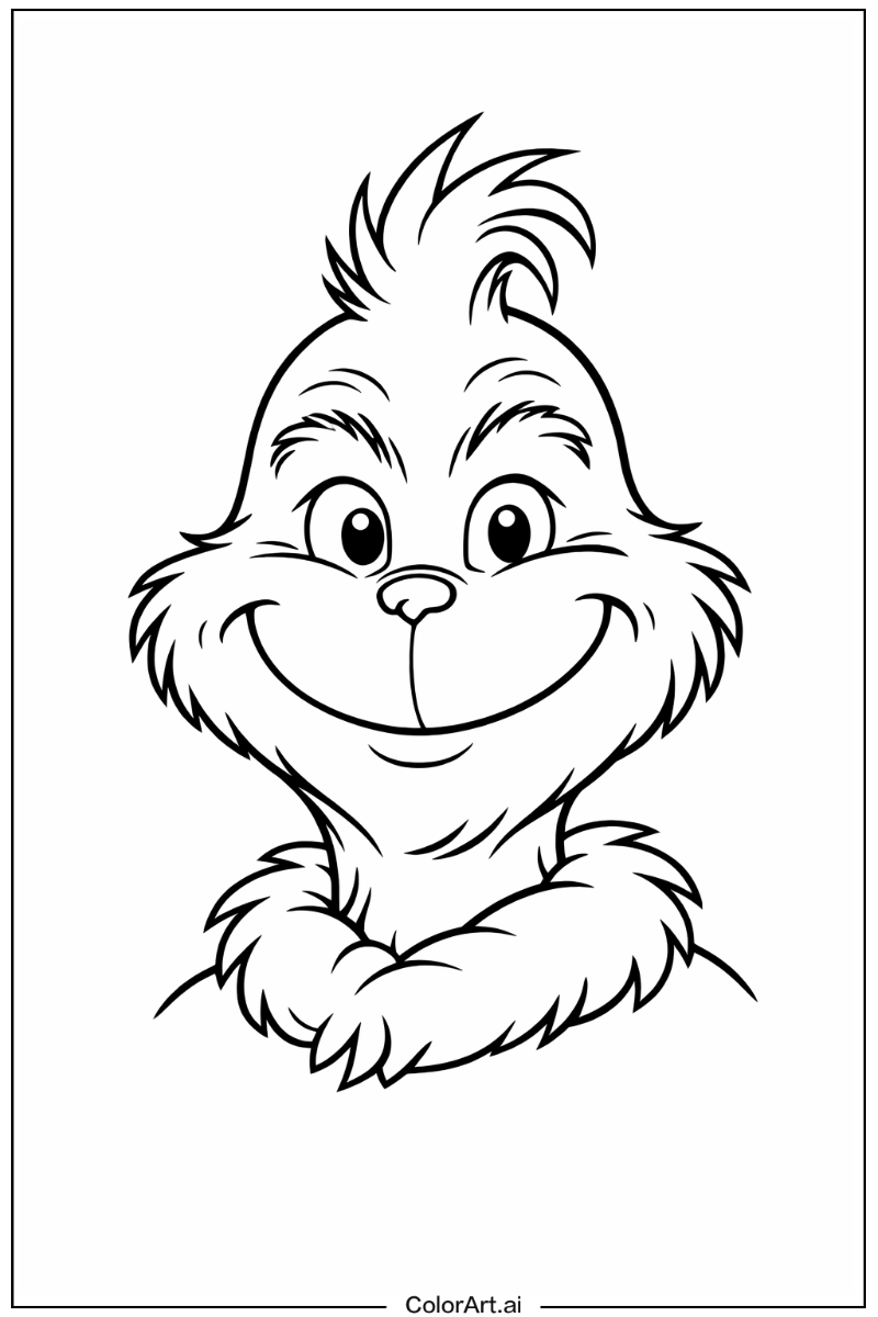 Happy Grinch Portrait 3