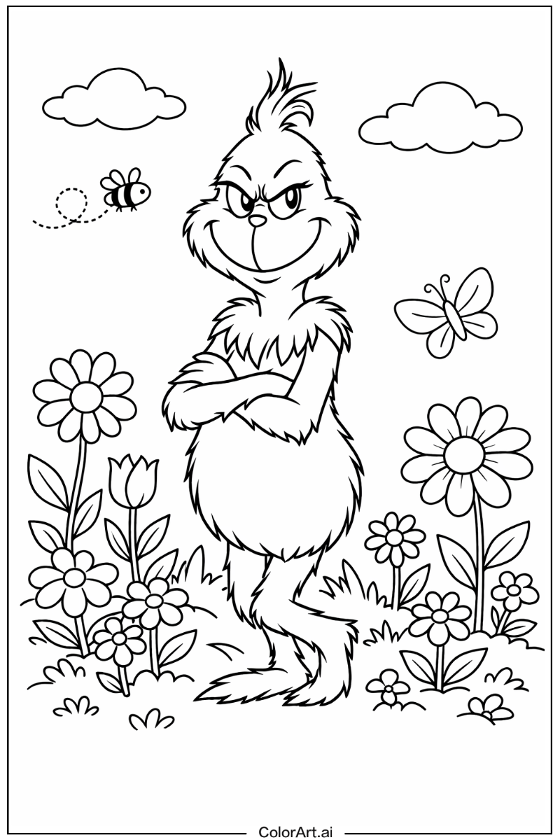 Grinch in a Garden 4