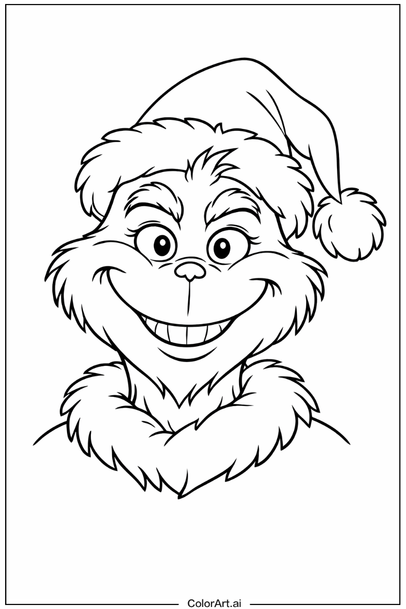 Happy Grinch Portrait 4