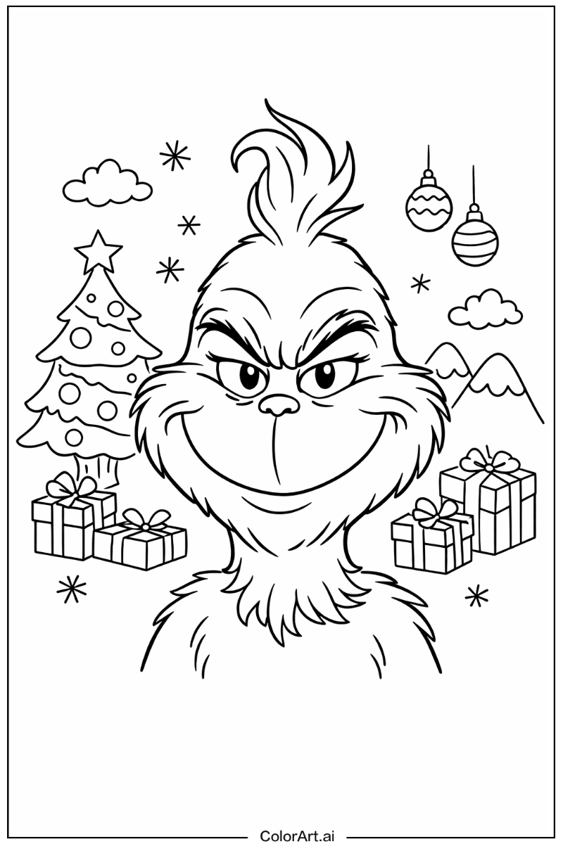 Smiling Grinch 4