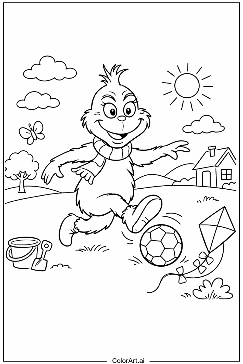 Grinch Playing Outside 6