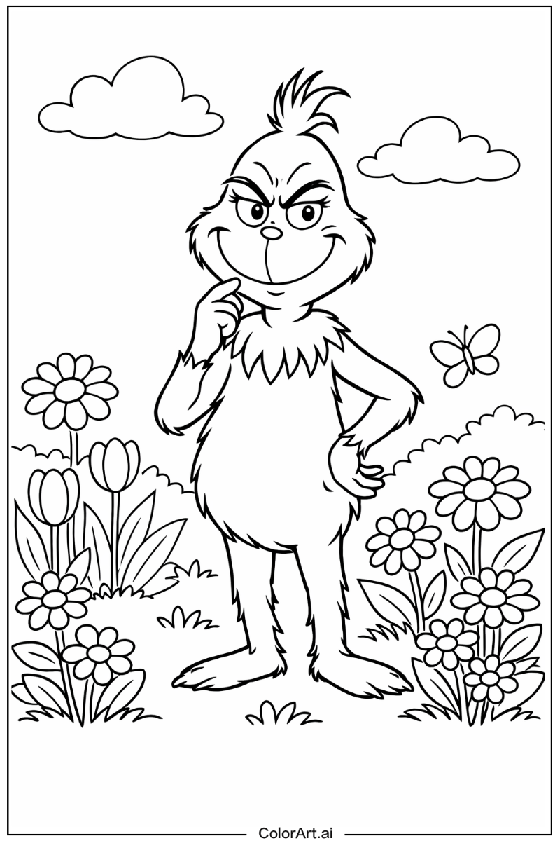 Grinch in a Garden 7