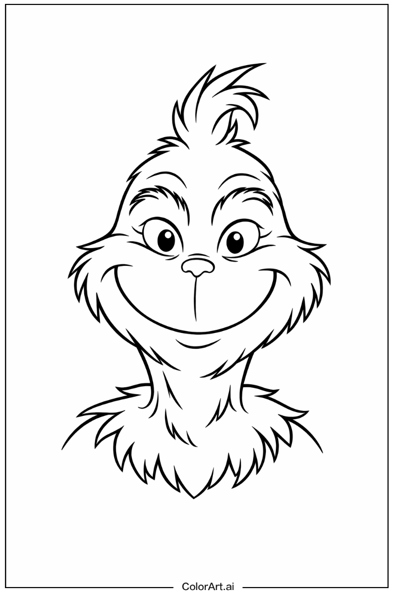 Happy Grinch Portrait 7