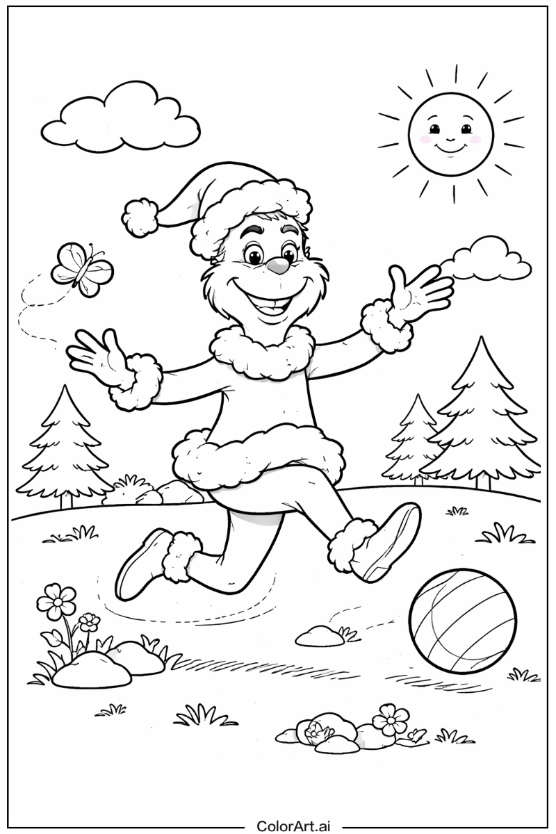 Grinch Playing Outside 8