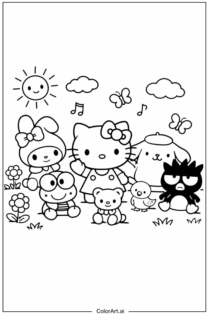 Hello Kitty with Friends 3