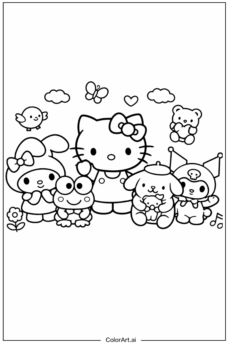 Hello Kitty with Friends 5