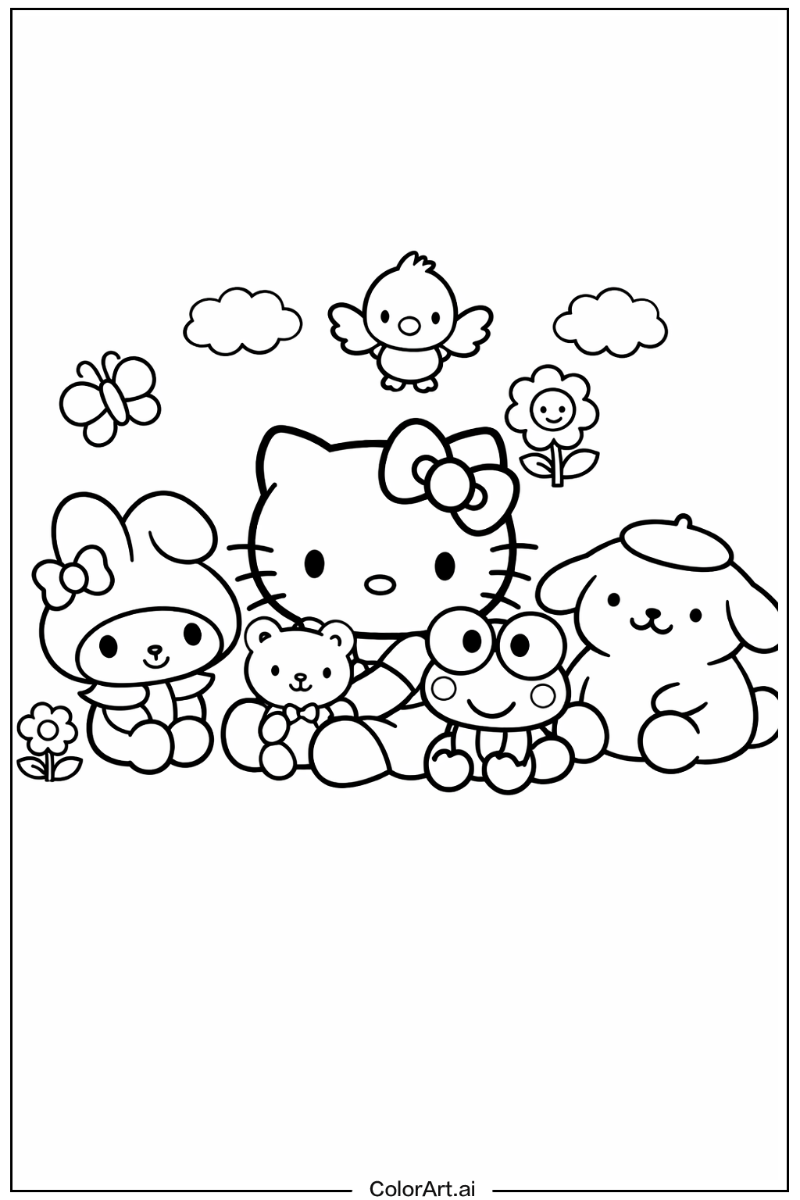 Hello Kitty with Friends 6
