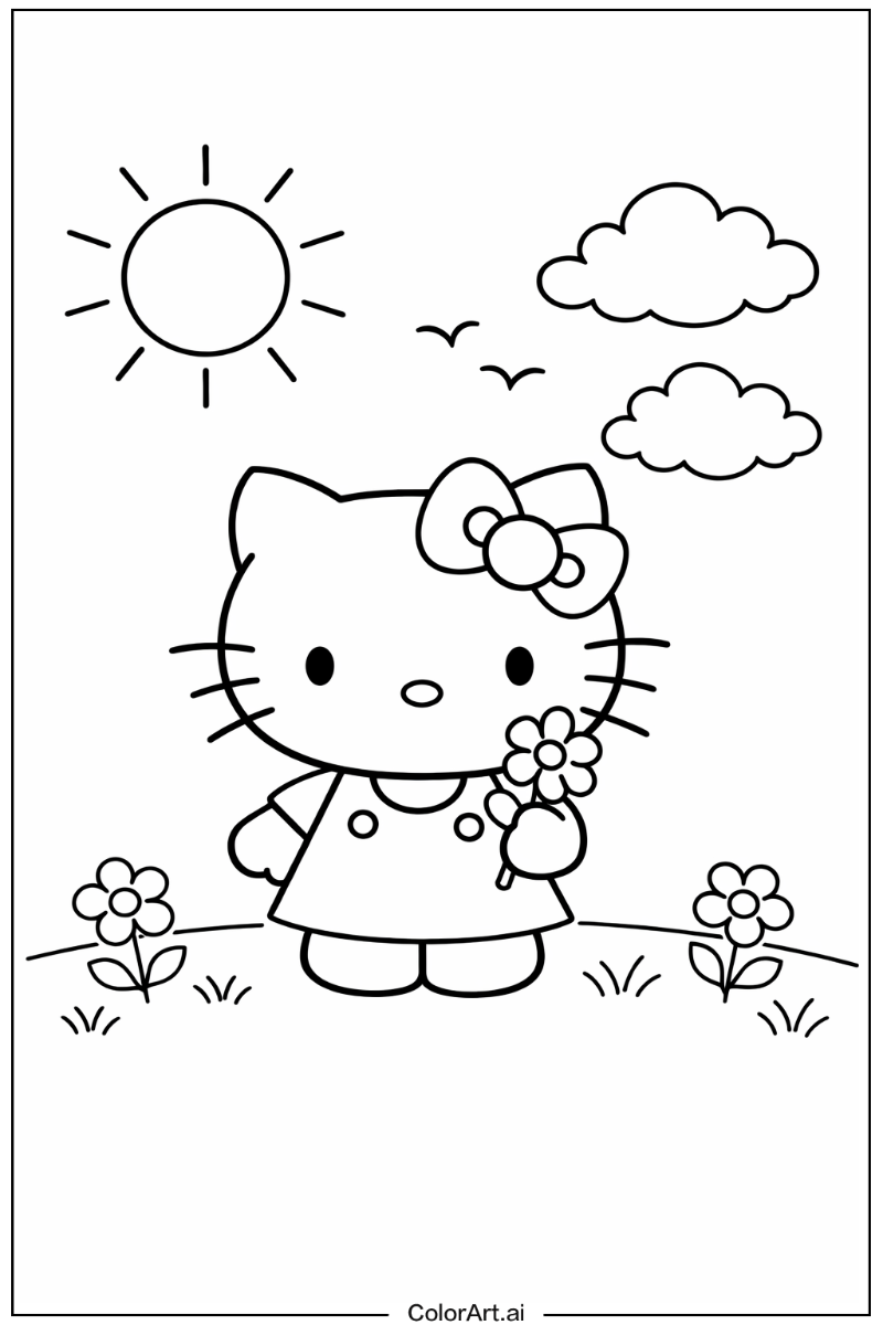 Hello Kitty Under the Sun
