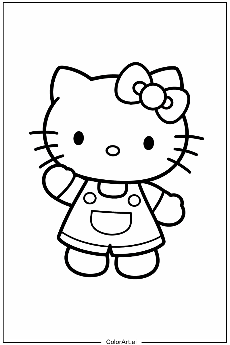Happy Hello Kitty Portrait 7