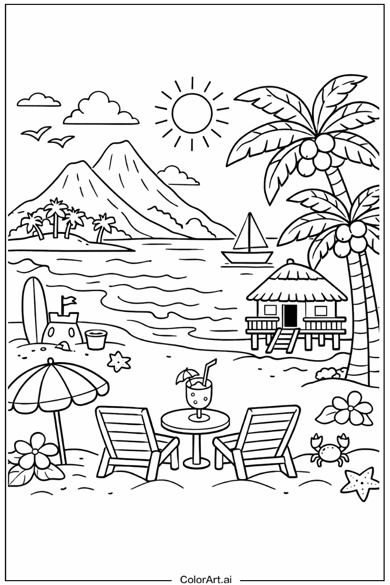 Island vacation Holiday Design