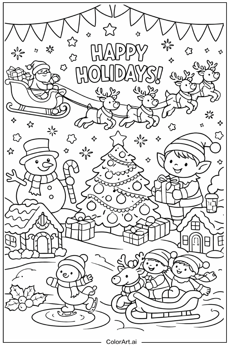 Happy Holiday with Smile