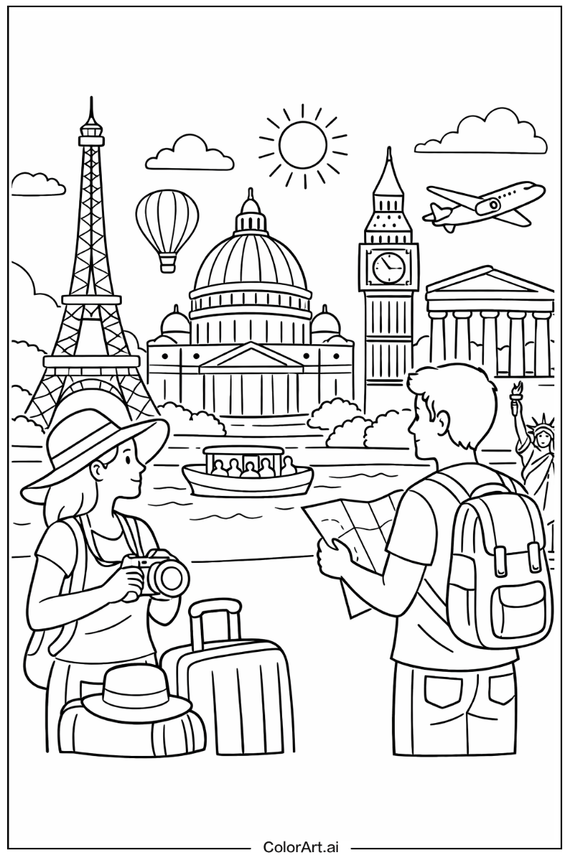 Sightseeing Holiday Design