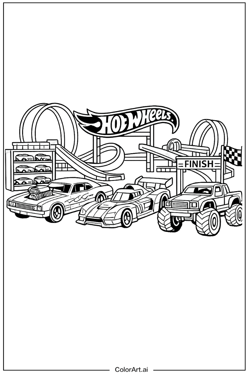 Hot wheels car collection Hot wheels Scene