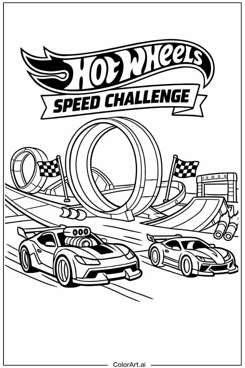 Hot wheels speed challenge Hot wheels Design