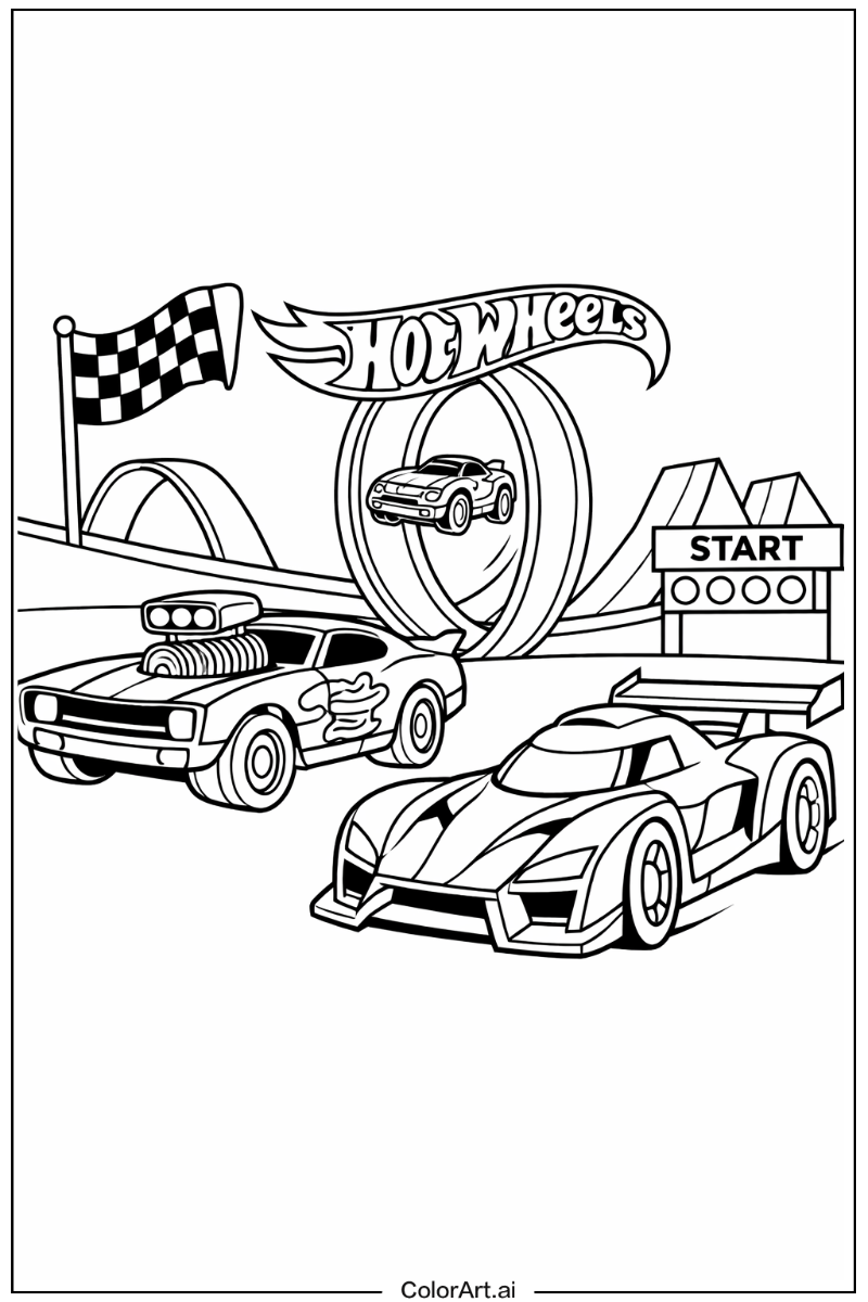 Hot wheels with Hot wheels cars Theme