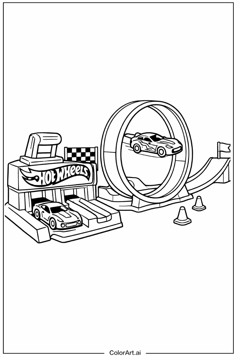 Hot wheels launcher Hot wheels Design 2