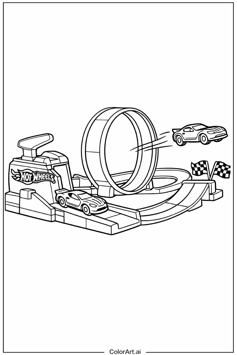 Hot wheels launcher Hot wheels Design