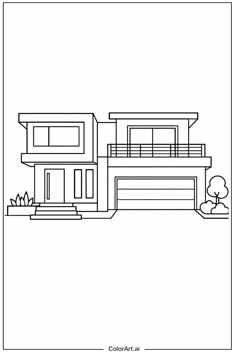 Modern house House Scene