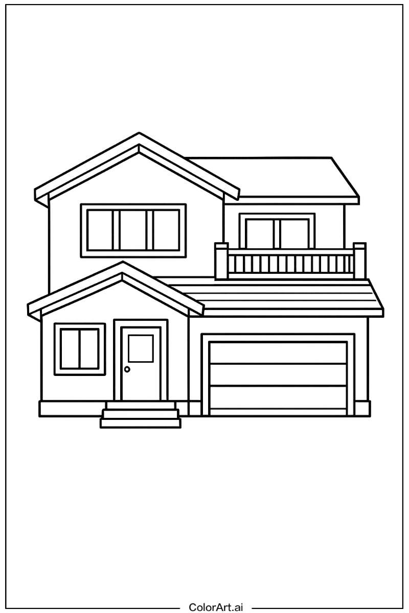 Two story house House Scene