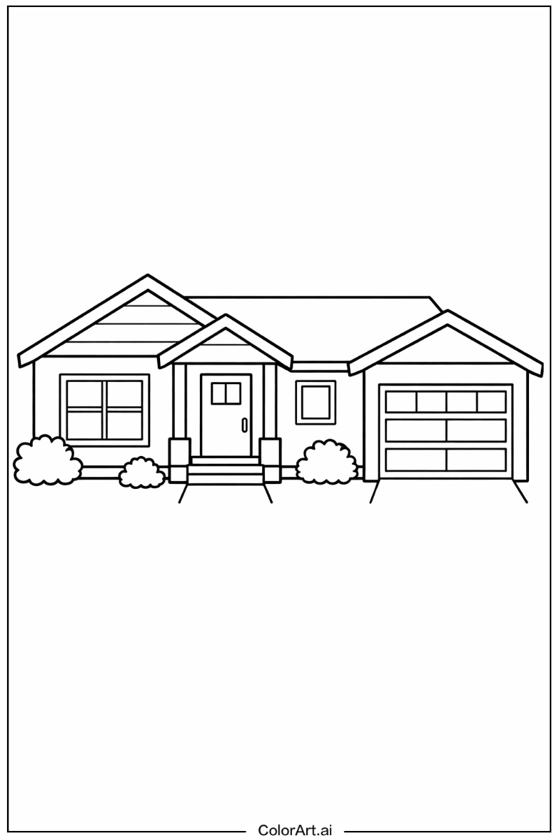 House with Single story house Theme