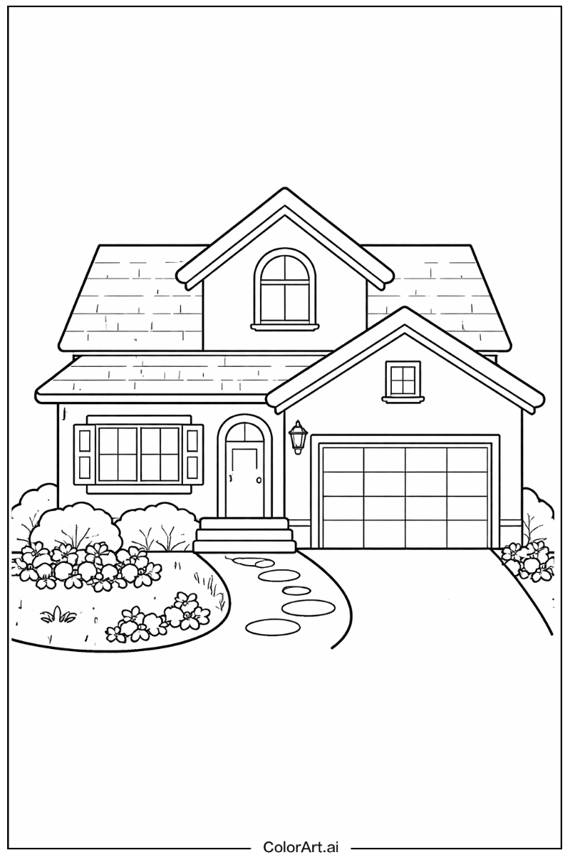 House with House facade Theme