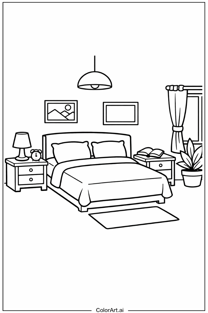 House with Bedroom Theme