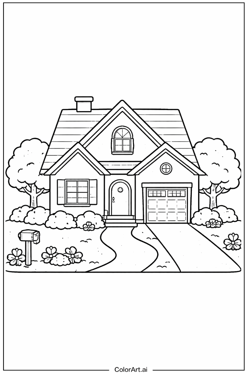 Family house House Scene 2