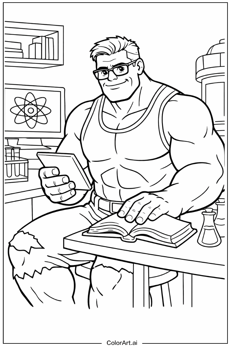 Smart hulk Hulk Scene