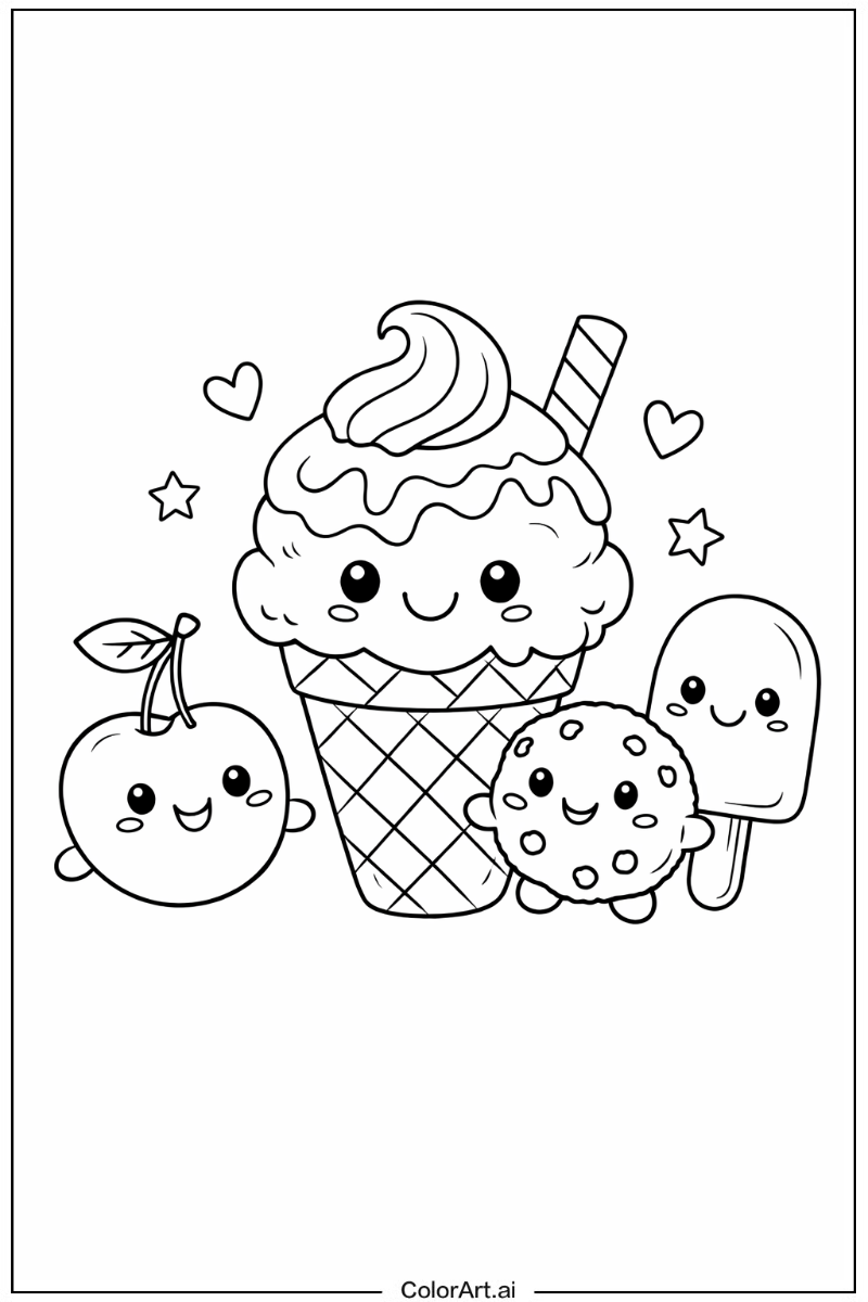 Ice Cream with Friends 3